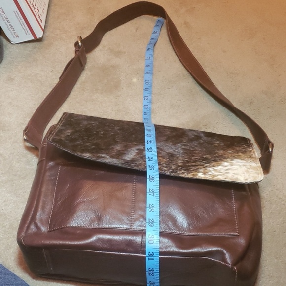 - Damare Real leather & Ponyhair Crossbody - Picture 2 of 8